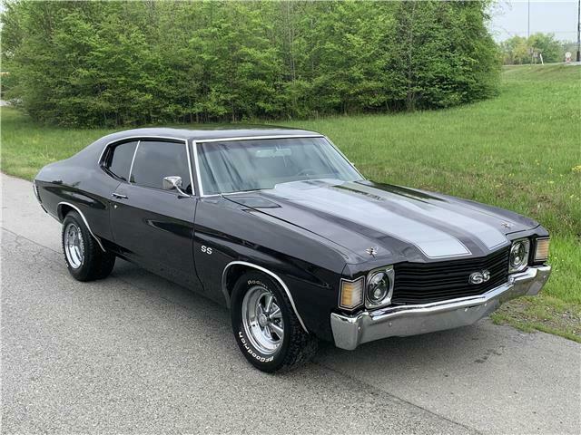 1972 chevelle coupe chevy ss tribute restomod classic american muscle car