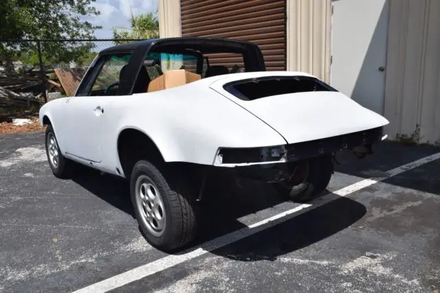 1980 porsche 911 targa solid project roller 708-9-3 black metallic florida title