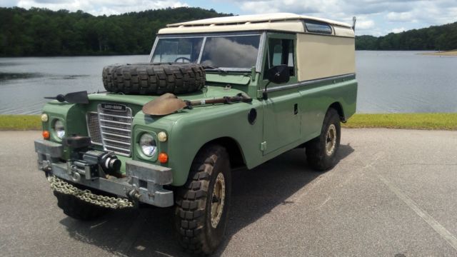 1973 land rover series iii tdi turbocharged diesel intercooled 3 iia 2a 109 88