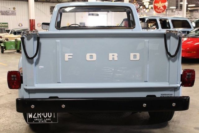 1979 ford f100 12323 miles blue pickup truck 302cid v8 automatic