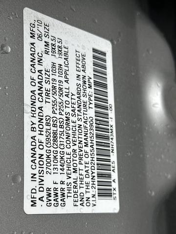 2010 acura mdx 3.7l