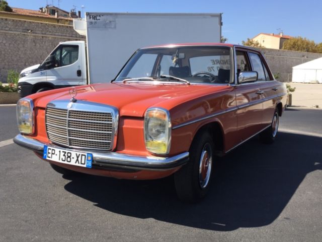 1971 mercedes-benz 200 model series 4 speed manual all original documented miles