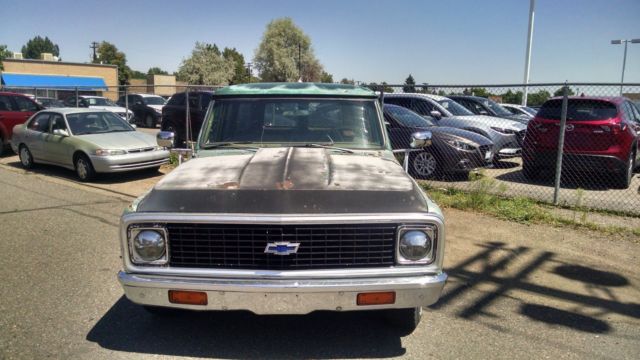 rare 1971 suburban three door / barn door