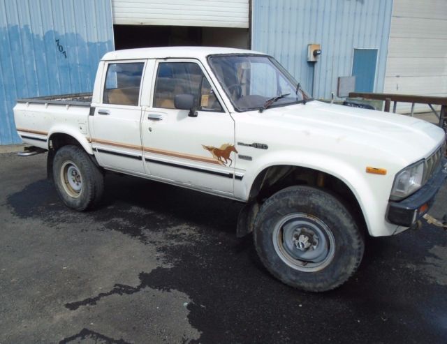 1981 toyota hilux diesel crew cab pickup truck australian rhd ln46 not sr5 fj40