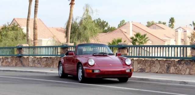 1990 porsche 911/964 carrera-4 c4 cabriolet 3-day no-reserve 50+pics & video