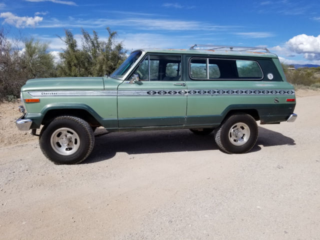 1979 jeep cherokee chief - survivor jeep from az
