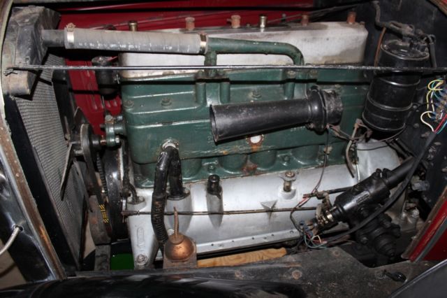 1929 hudson standard sedan with wire wheels & dual sidemounts
