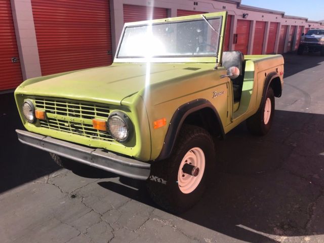 1971 ford bronco early model