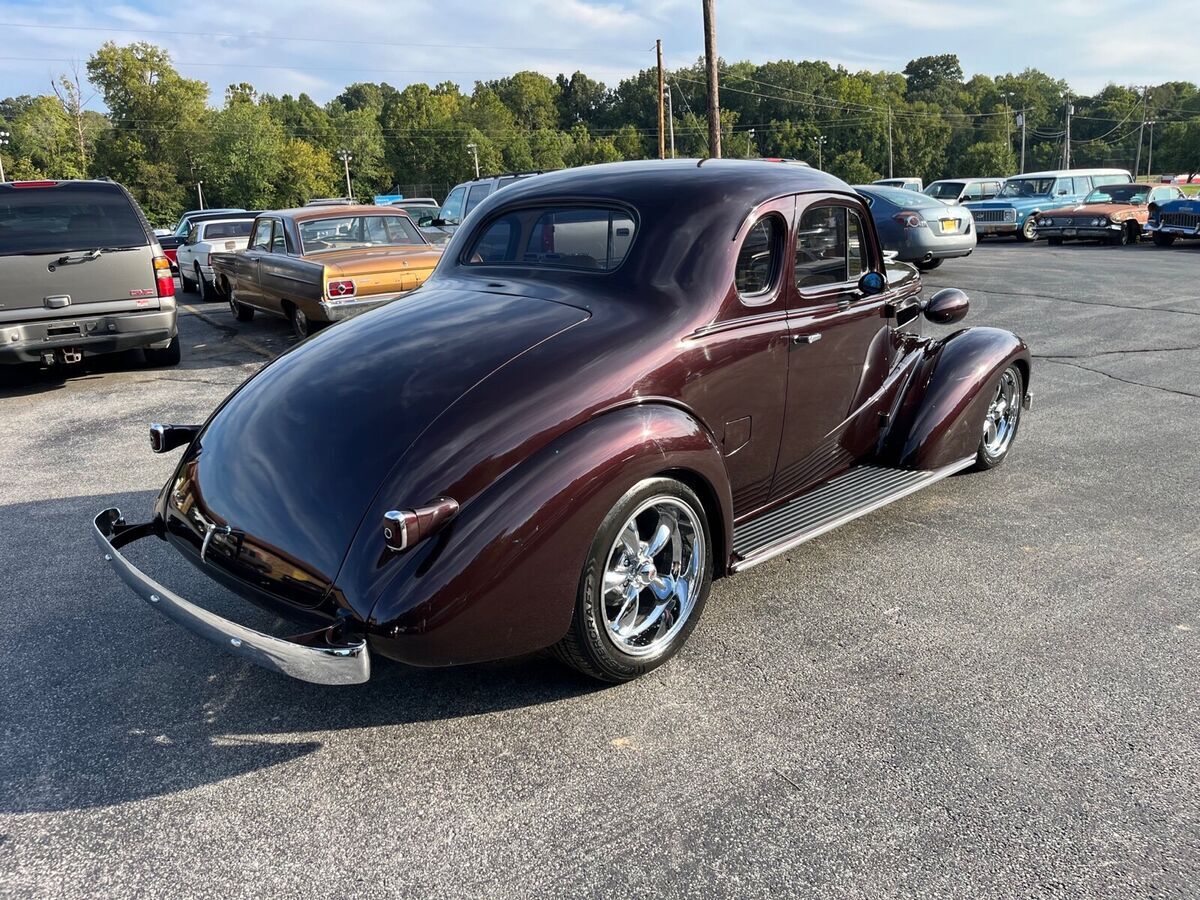 1937 chevrolet master deluxe coupe purple rwd automatic business