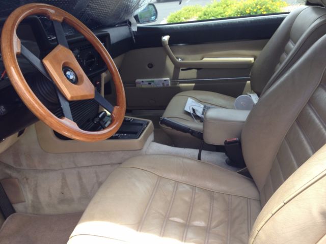 1982 bmw 633 csi only 65,000 miles!