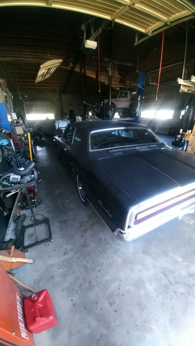 1967 ford thunderbird hardtop sedan black rwd automatic all