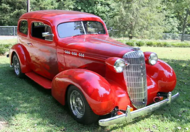 1936 oldsmobile custom 2 door sedan with 1982 v8 & automatic transmission