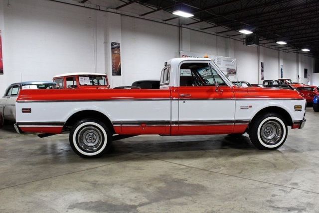 1972 chevrolet cheyenne 62205 miles red pickup truck 454ci v8 automatic