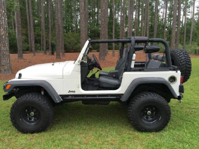 1997 jeep wrangler sahara custom lifted in new bern, nc