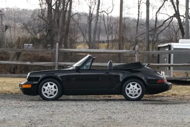 1991 porsche 911 convertible 4, manual, 88k miles, great quality