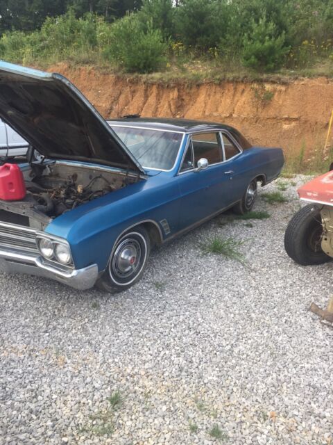 1966 buick skylark coupe blue rwd automatic base