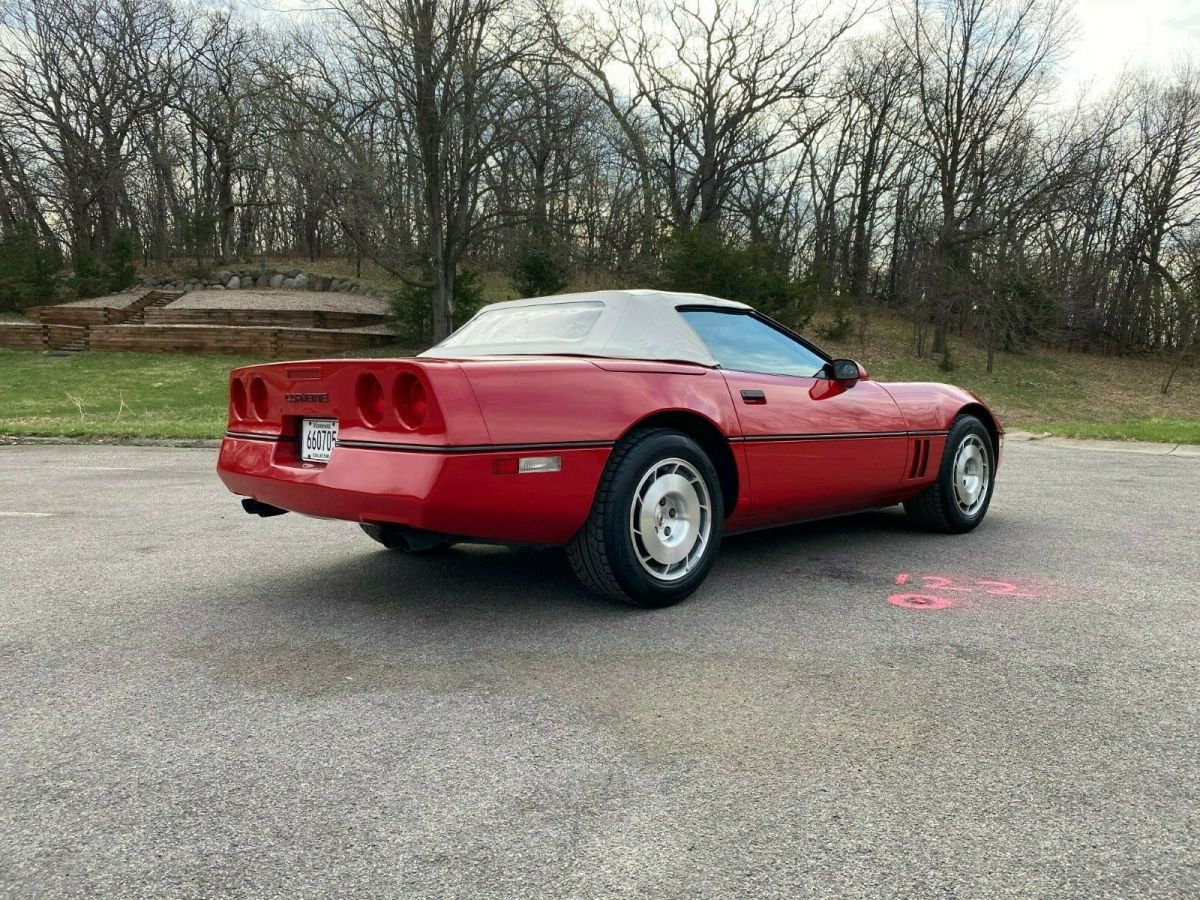 20k-mile 1986 chevrolet corvette convertible doug nash 4+3 4-speed