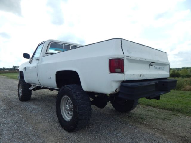 1986 chevrolet k30, 454 big block v-8, 4-speed, lifted, 4x4