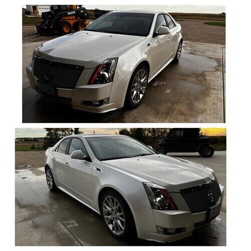diamond white 2013 cadillac cts premium collection. low miles