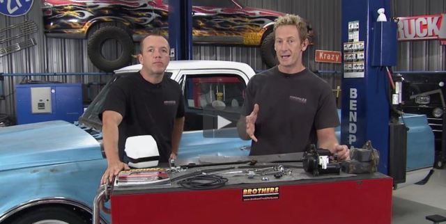 tommy d's rod shop 6.0 ls swap 6-speed bagged air ride patina velocity tv trucku