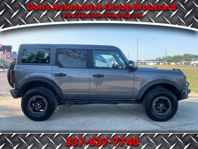2022 ford bronco badlands 4 door advanced 4x4