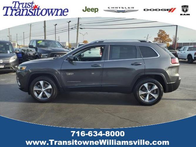 used 2021 jeep cherokee limited