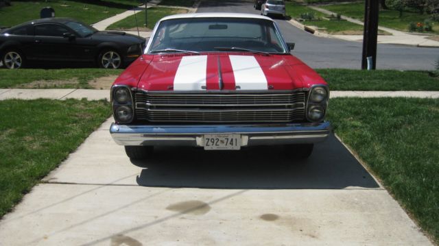 1966 galaxie 500 fastback "red storm"