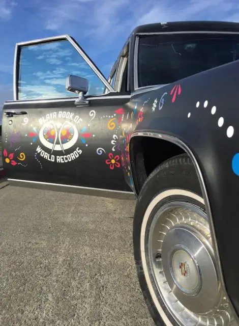 cadillac fleetwood 1986 hearse ca rust free 75k miles custom paint