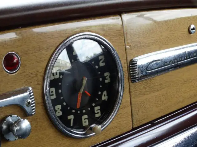 1949 hudson super six 69945 miles black sedan 232 cid v8 3-speed manual