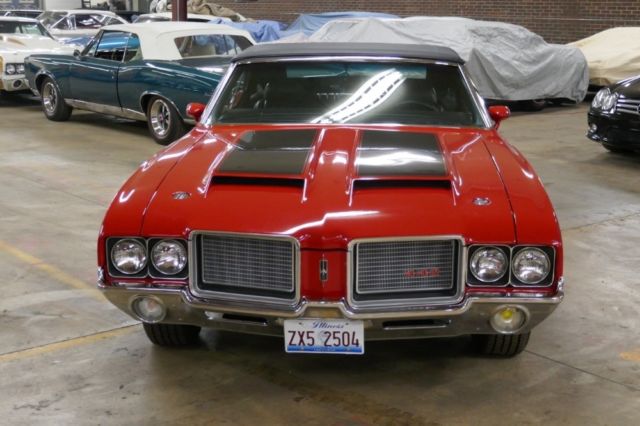 1972 oldsmobile 442, matador red with 911 miles available now!
