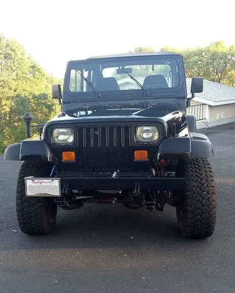 jeep wrangler yj - 4.0l high output i-6, 5-speed, tow ready. nice!!!