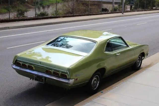1970 mercury cyclone gt gt 77000 miles green coupe 5.8l 5752cc 351cu. in. v8 man