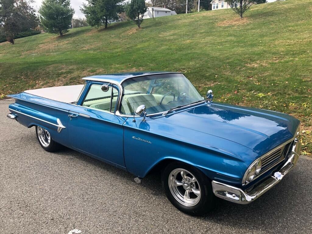 1960 chevrolet el camino 396 v8 4/sp posi frame off restoration