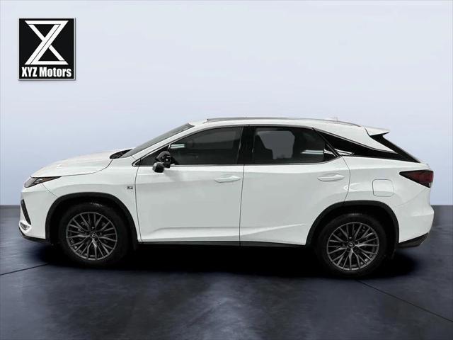 2022 lexus rx 350 f sport handling