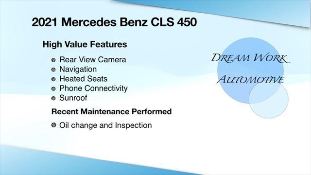 2021 mercedes-benz cls 450 base