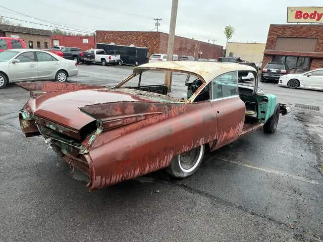 1959 cadillac series 62 sedan green rwd automatic