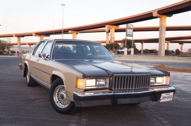 low mile survivor 1987 mercury grand marquis **no reserve**