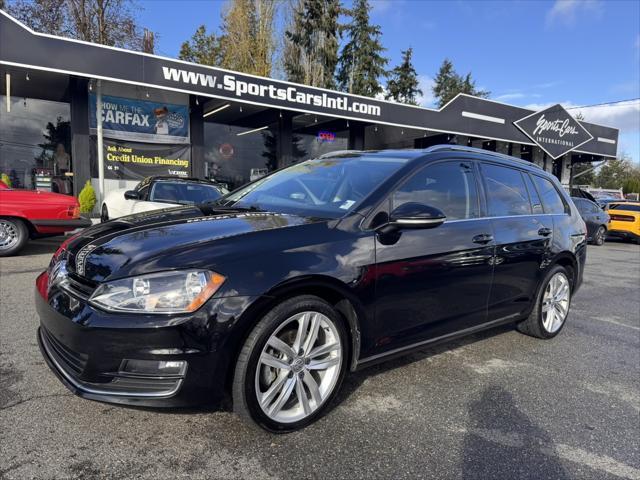 2015 volkswagen golf sportwagen tdi sel 4-door