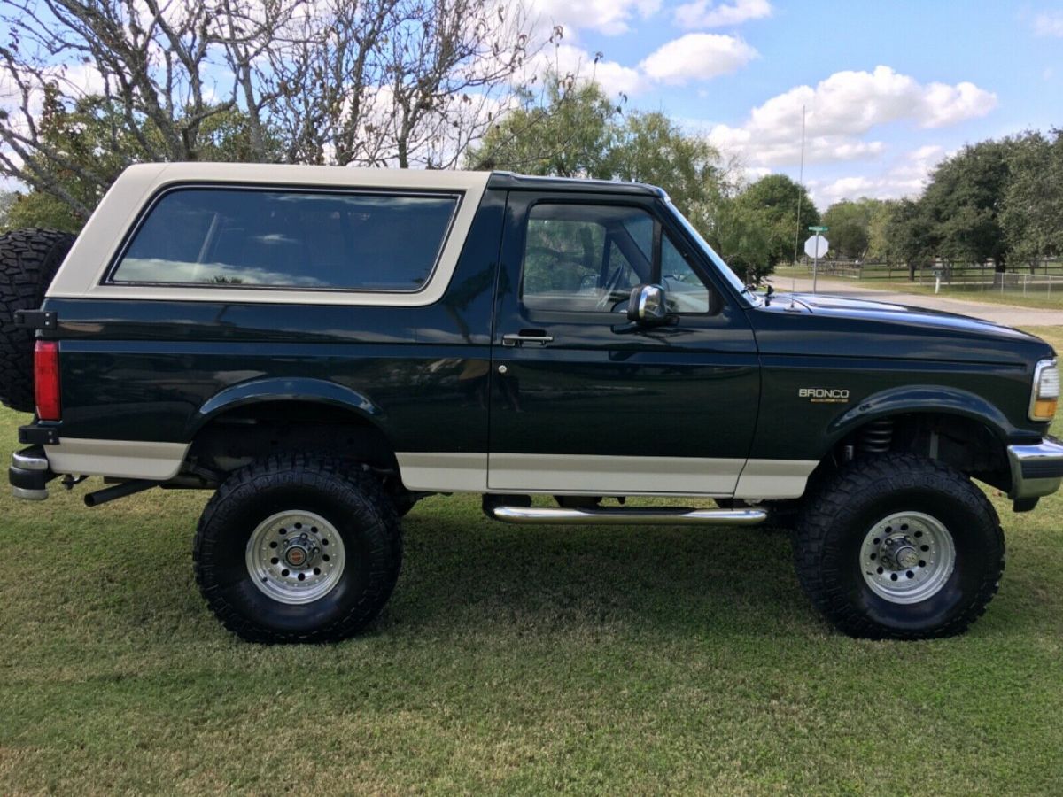 1992 bronco eddie bauer no reserve! in great condition