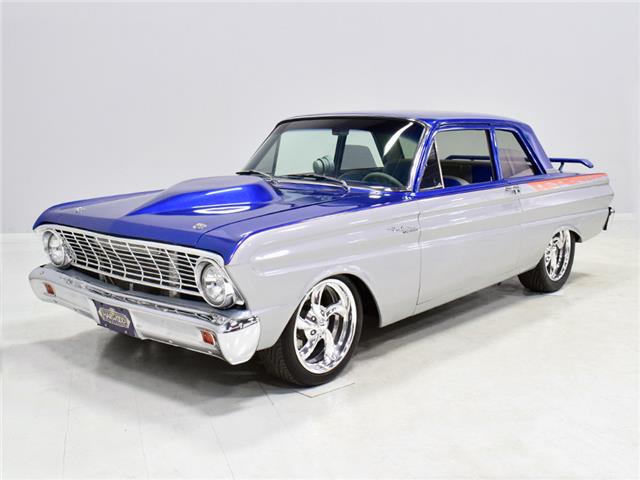 1964 ford falcon 2299 miles electric blue over silver 302 cubic inch superchar