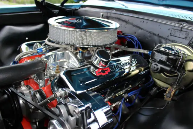 1966 chevrolet chevelle 454 (excellent condition) marina blue