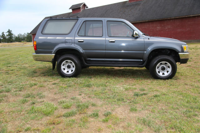 1992 toyota 4runner sr5 4x4 v6 5 speed super low miles excellent condition rare
