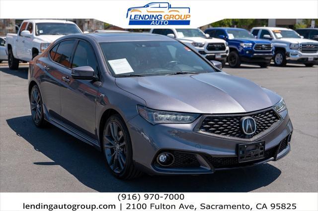 2018 acura tlx technology