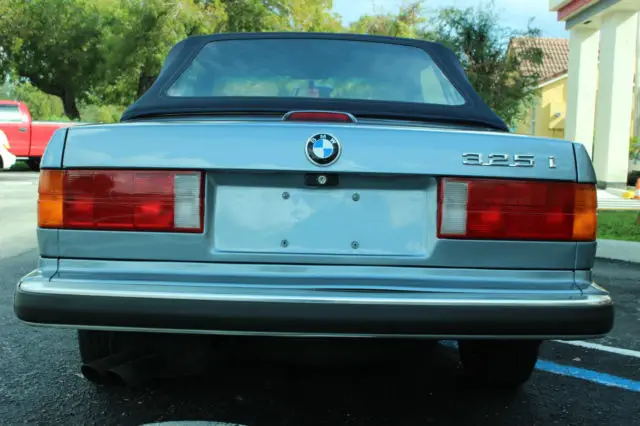 1989 bmw 325i convertible 2.5l manual trans - florida car -nicest in the market
