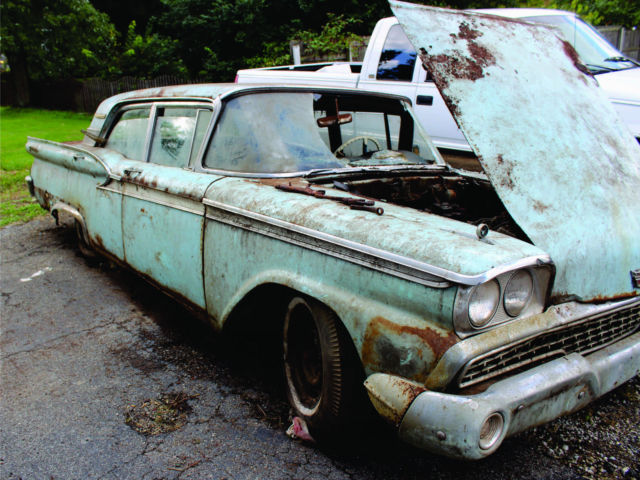1959 ford fairlane galaxie 500 with 49,983.1 original miles with title and key