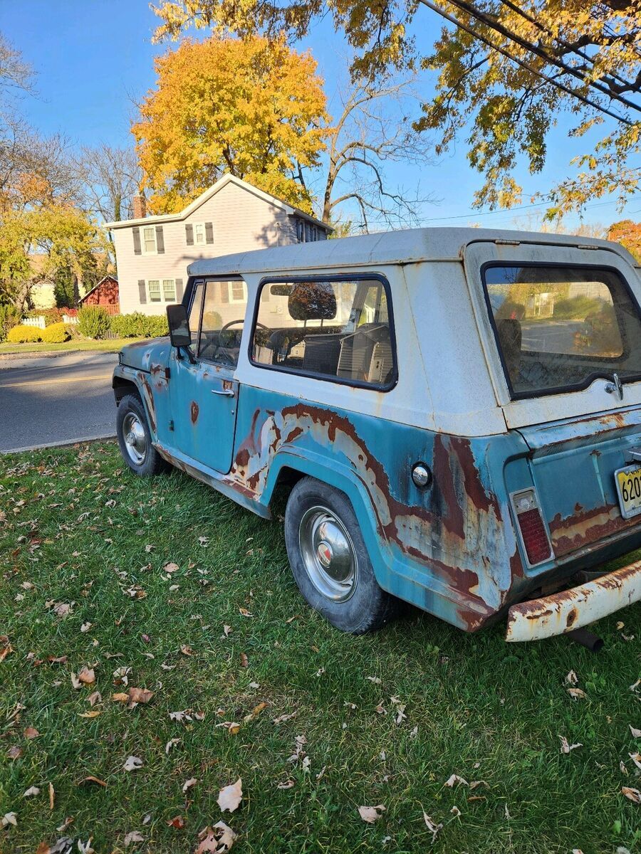 1967 jeep commando convertible blue 4wd manual