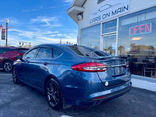 2018 ford fusion se