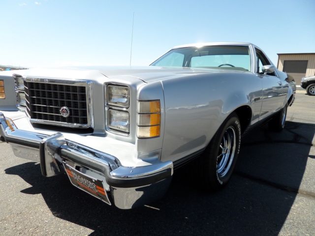 1979 ford ranchero gt 302 v8 automatic a/c p seat p windows two owner as new!