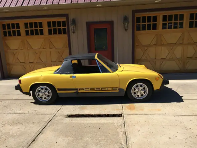 porsche 914 targa 1.8 l 1974 garage find! one owner! great restoration project!