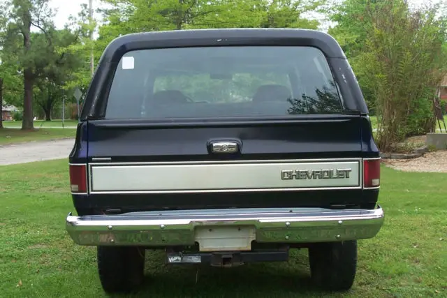 87 chevy k5 silverado blazer chevrolet 1987 truck suv 4 wheel drive 4wd four gm